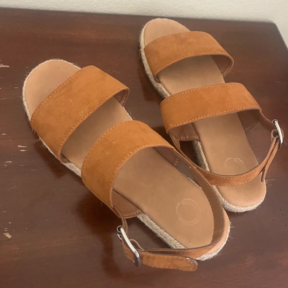 Tanish-orange sandals from Target. Great condition!